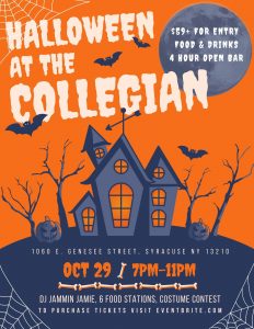 Halloween Bash at the Collegian Hotel