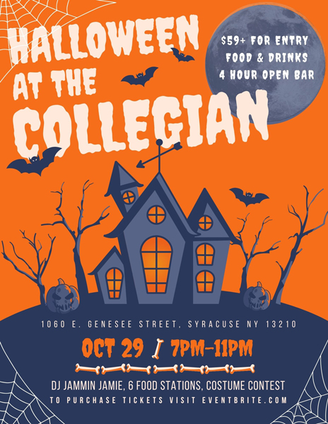 Halloween Party at the Collegian Hotel